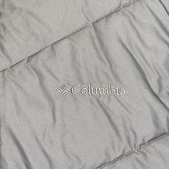 Columbia Snow Eclipse Puffer Jacket Women Sz XL Long Black Faux Fur Hood Parka - Picture 5 of 7